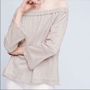 Anthropologie Off the shoulder top